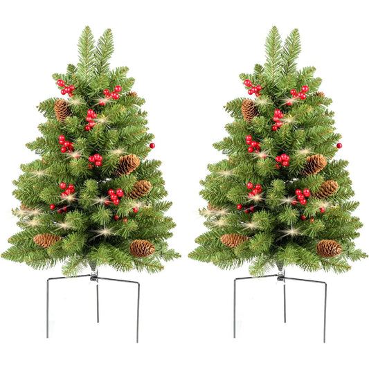 IZNEN 9 FT Pre-Lit Christmas Garland with Lights for Outdoor Indoor